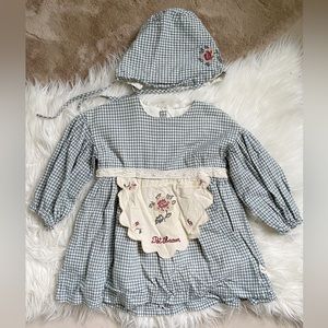 Toddler girl Dress and Hat set